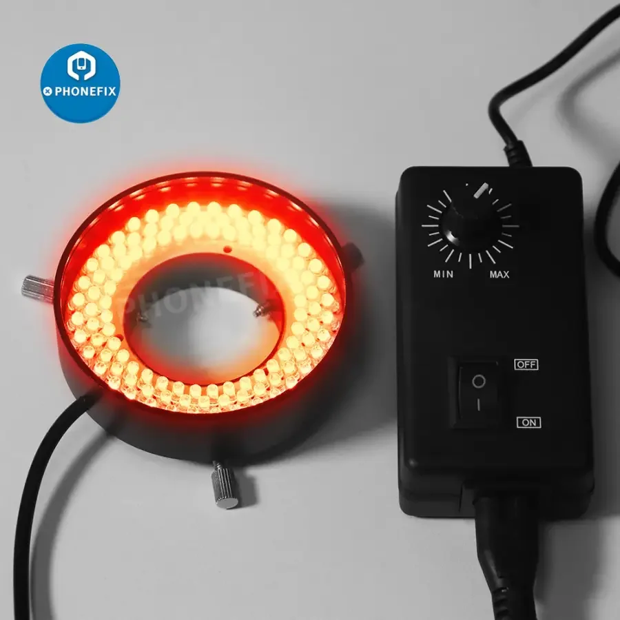 Microscope 108 LED Ring Light 41mm Multicolored illuminator Lamp - Image 6