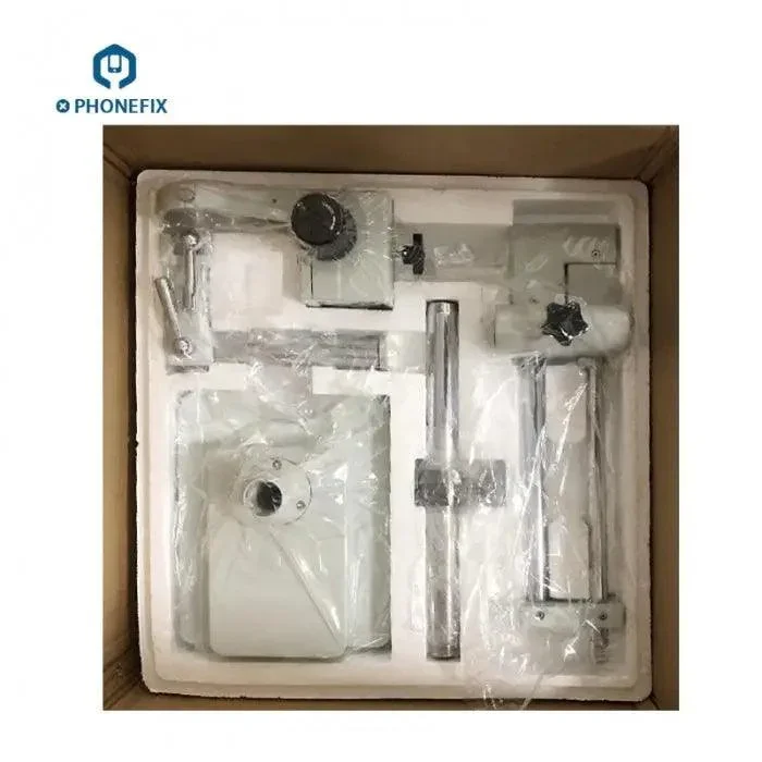 Microscope Arm Adjustable Extension Bracket Holder Metal Base fixture - Image 3