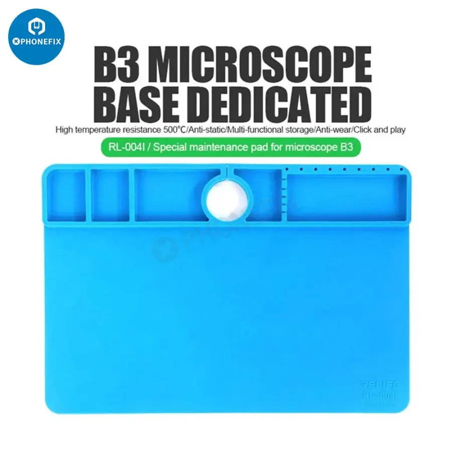 Microscope Base Pad Maintenance Platform Mat for PCB Soldering Repair - Image 2
