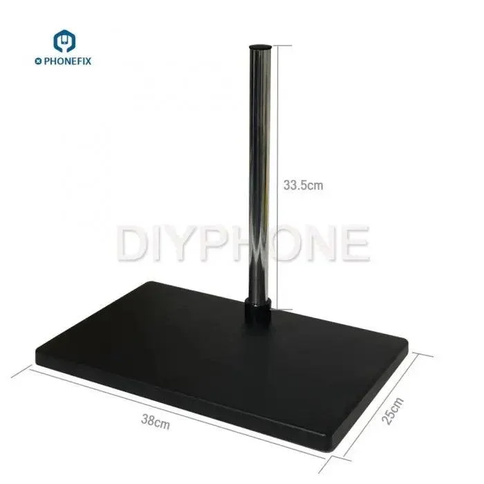 Microscope Fixed Base Aluminum Alloy Pad PCB Soldering Repair Mat - Image 8