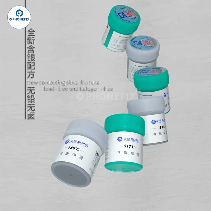 MiJing 138A 158A 190A 217A Lead-free Solder Tin Paste - Image 2