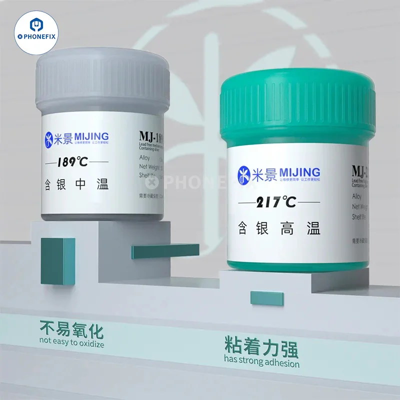 MiJing 138A 158A 190A 217A Lead-free Solder Tin Paste - Image 4