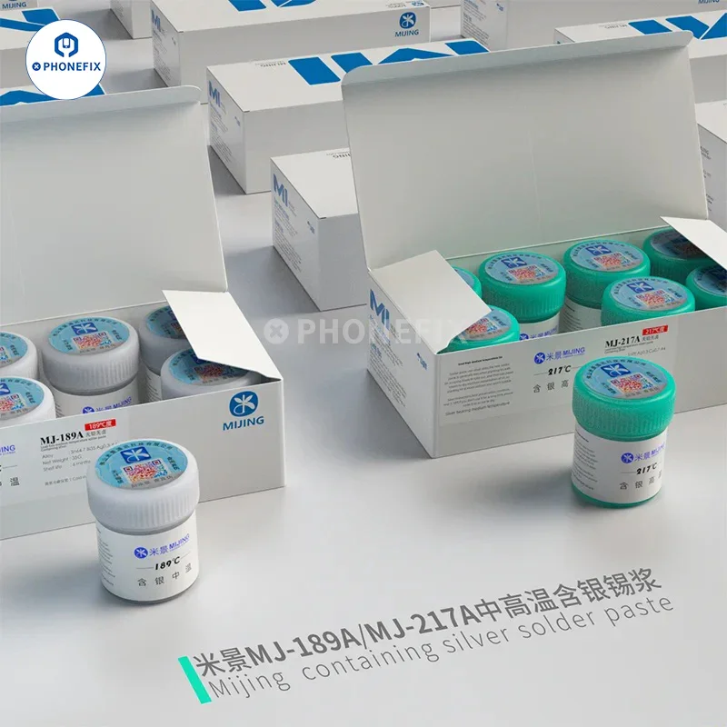 MiJing 138A 158A 190A 217A Lead-free Solder Tin Paste - Image 5