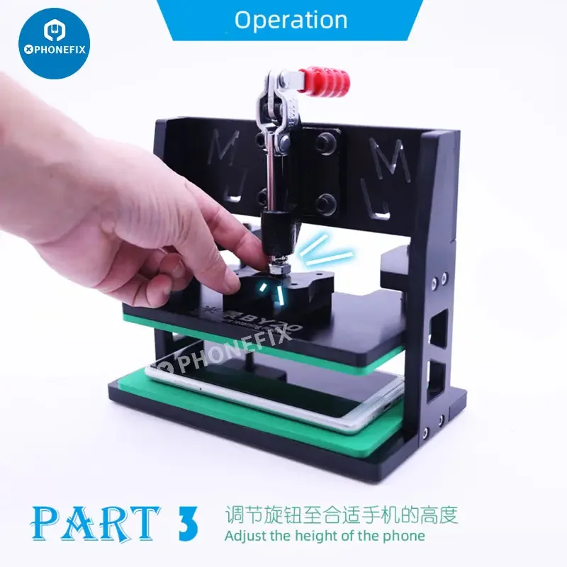 MIJING BY-20 Pressure Retaining Platform Fixture LCD Screen Clamp - Image 5