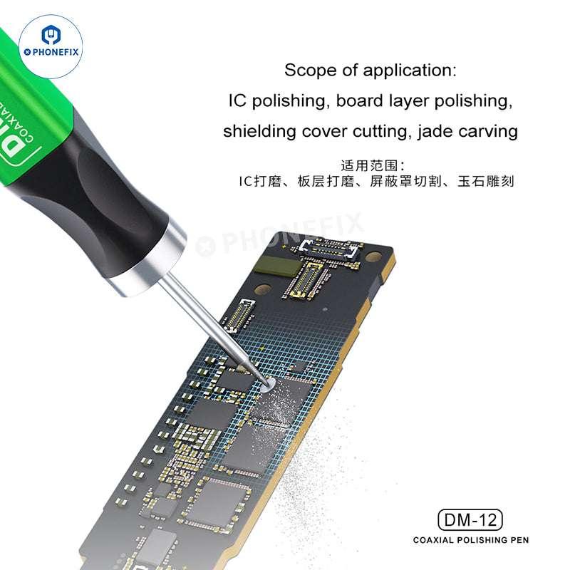 MIJING DM-12 Coaxial Polishing Pen Phone PCB IC Grinding Tool - Image 3