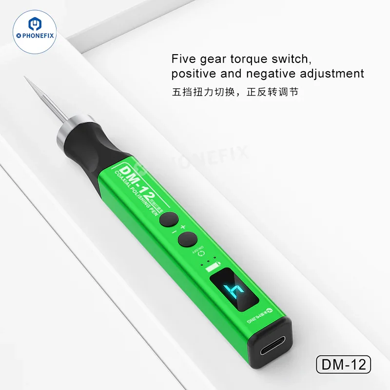 MIJING DM-12 Coaxial Polishing Pen Phone PCB IC Grinding Tool - Image 4