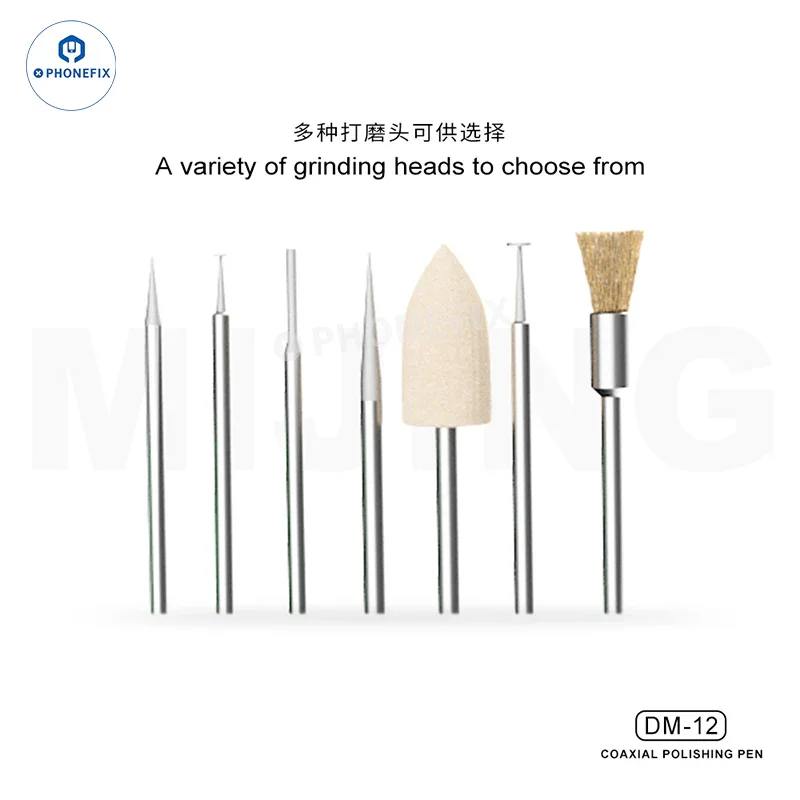 MIJING DM-12 Coaxial Polishing Pen Phone PCB IC Grinding Tool - Image 5
