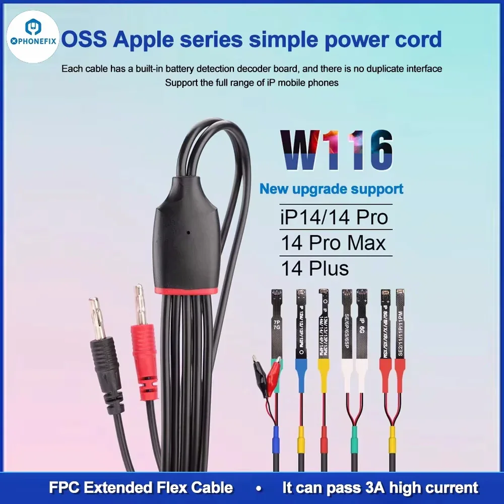 MIJING DY-11 Phone Repair Power Cable for iPhone 8-16 iOS Android - Image 6