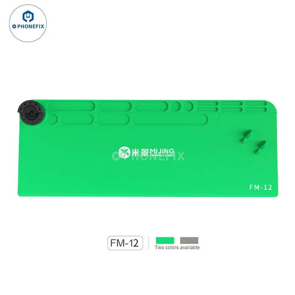 Mijing FM-11 FM-12 Silicone Pad With Phone Screwdriver Holder - Image 7
