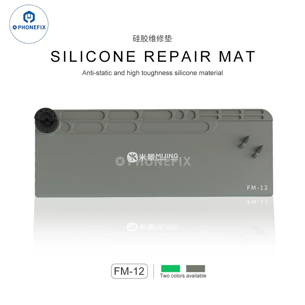 Mijing FM-11 FM-12 Silicone Pad With Phone Screwdriver Holder - Image 8