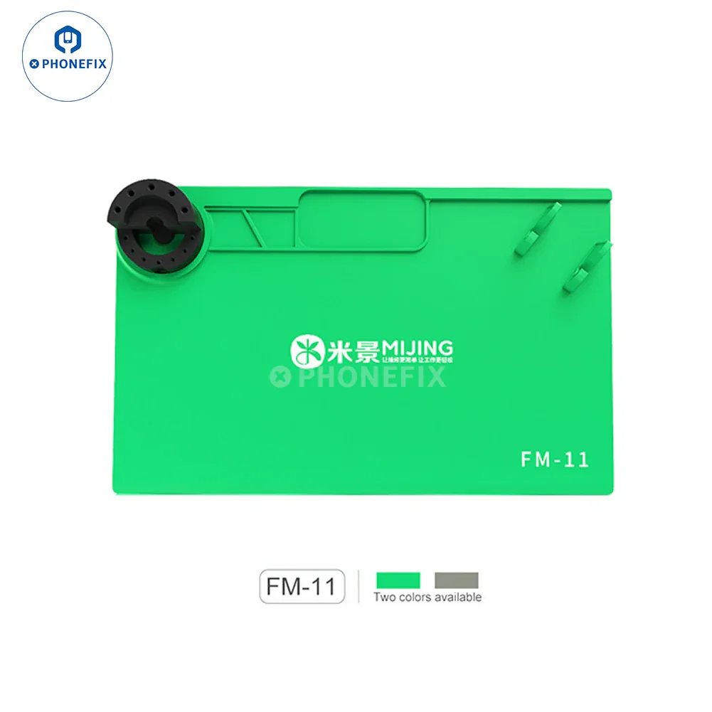 Mijing FM-11 FM-12 Silicone Pad With Phone Screwdriver Holder - Image 9