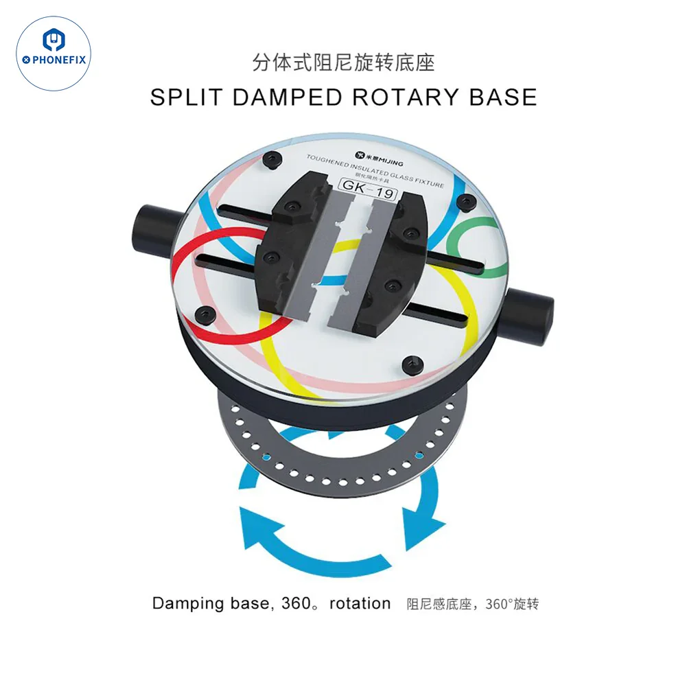 MiJing GK11-19 Motherboard Repair Fixture With Insulated Glass - Image 20