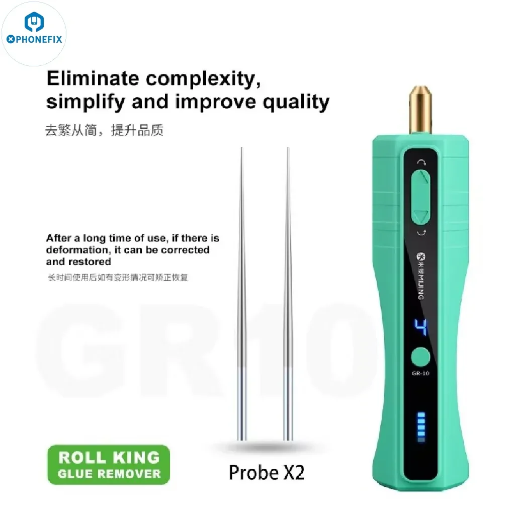 MIJING GR-10 OCA Glue Remover Roll King Degumming with Dust Lamp - Image 4