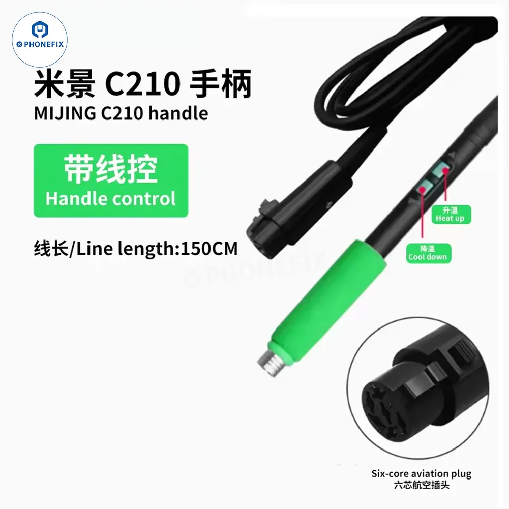 MIJING H1 Digital Soldering Station Compatible T210 T115 T245 Handle - Image 21