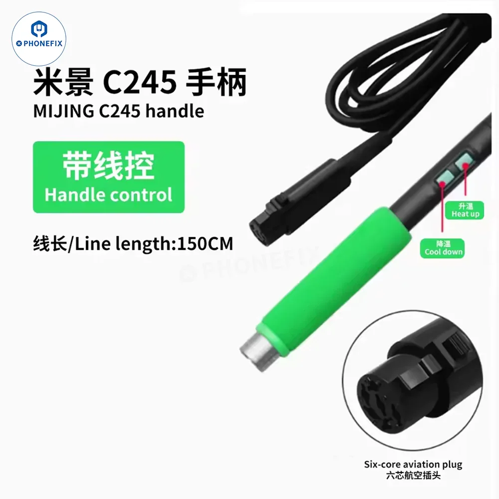 MIJING H1 Digital Soldering Station Compatible T210 T115 T245 Handle - Image 22