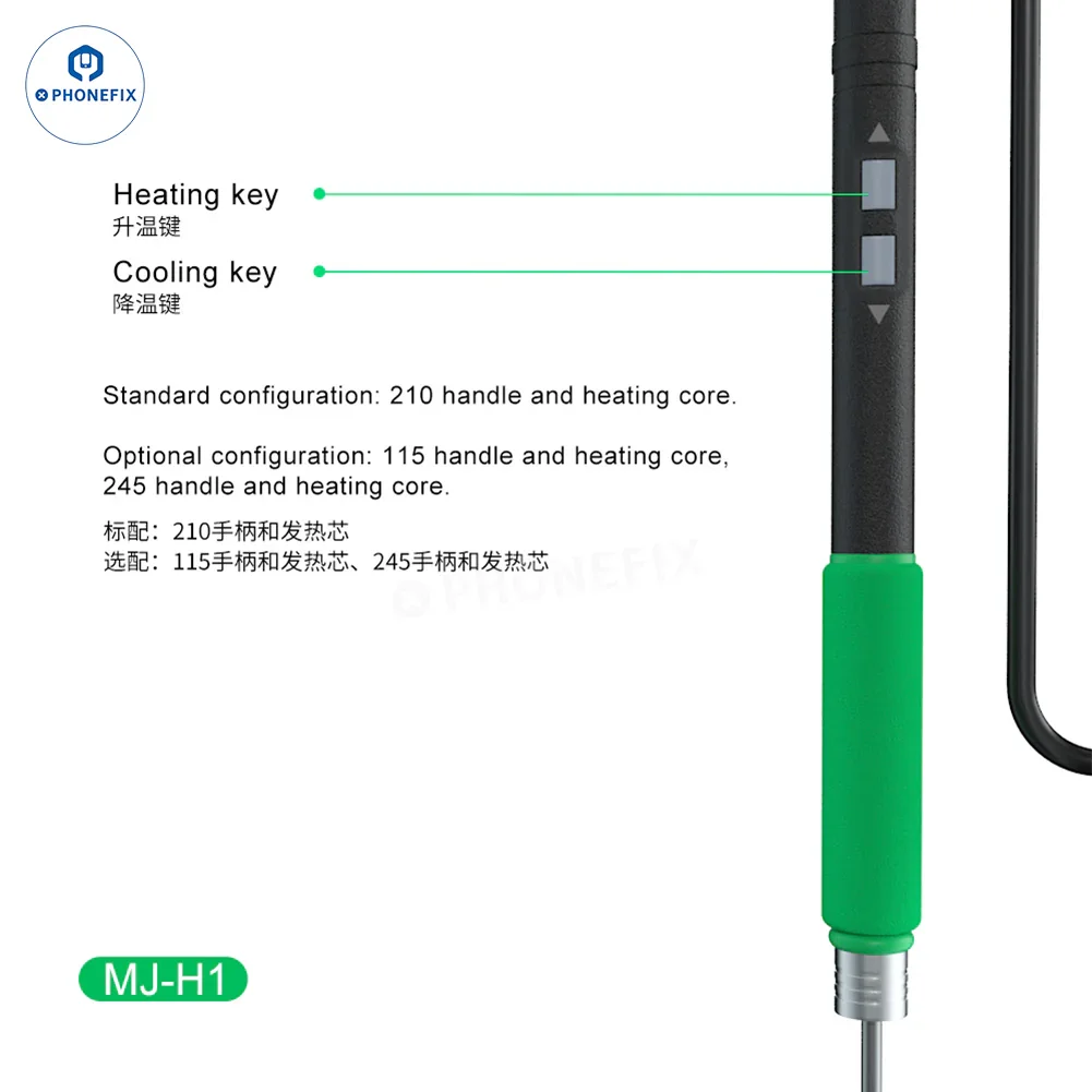 MIJING H1 Digital Soldering Station Compatible T210 T115 T245 Handle - Image 7