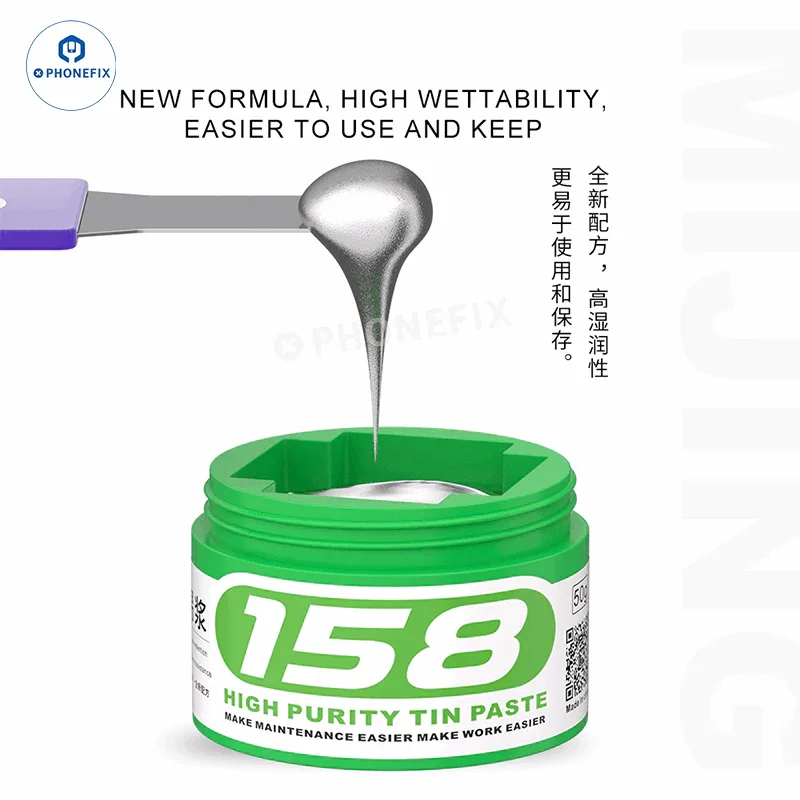MIJING High Purity Solder Tin Paste 138℃ 158℃ 183℃ 199℃ - Image 3