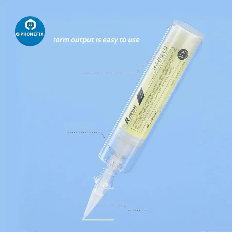 MiJing HY258 Solder Paste Flux Vacuum Tube Paste 10CC - Image 3