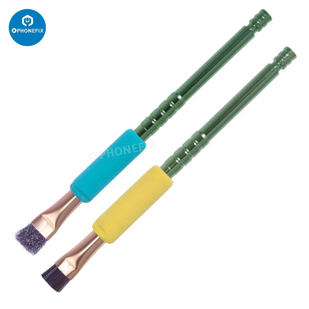 MiJing IC Pad Cleaning Steel Sideburns Brush 2Pcs/Box - Image 6