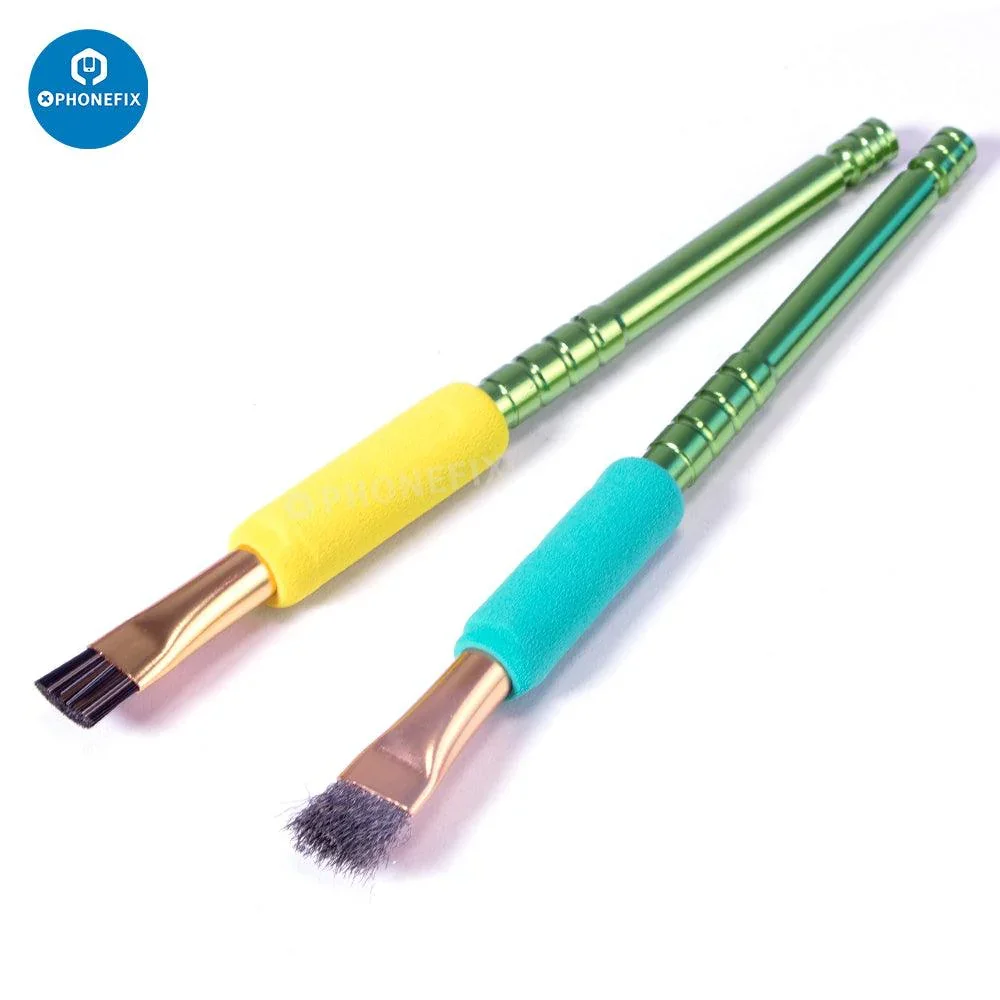 MiJing IC Pad Cleaning Steel Sideburns Brush 2Pcs/Box - Image 7