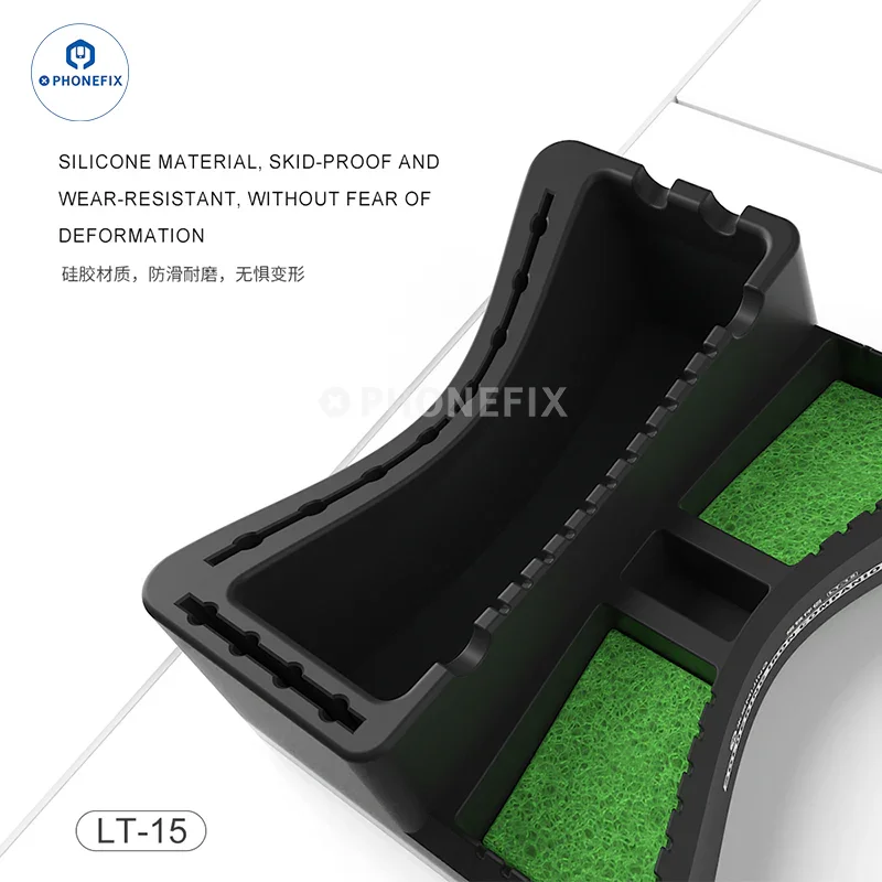 MIJING LT-15 Soldering Iron Companion With Cleaning Storage Area - Image 6