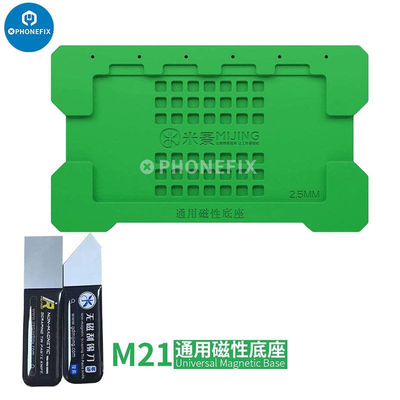 MIJING M21 Universal Magnetic Base Phone Mid Frame Reballing Tool - Image 2