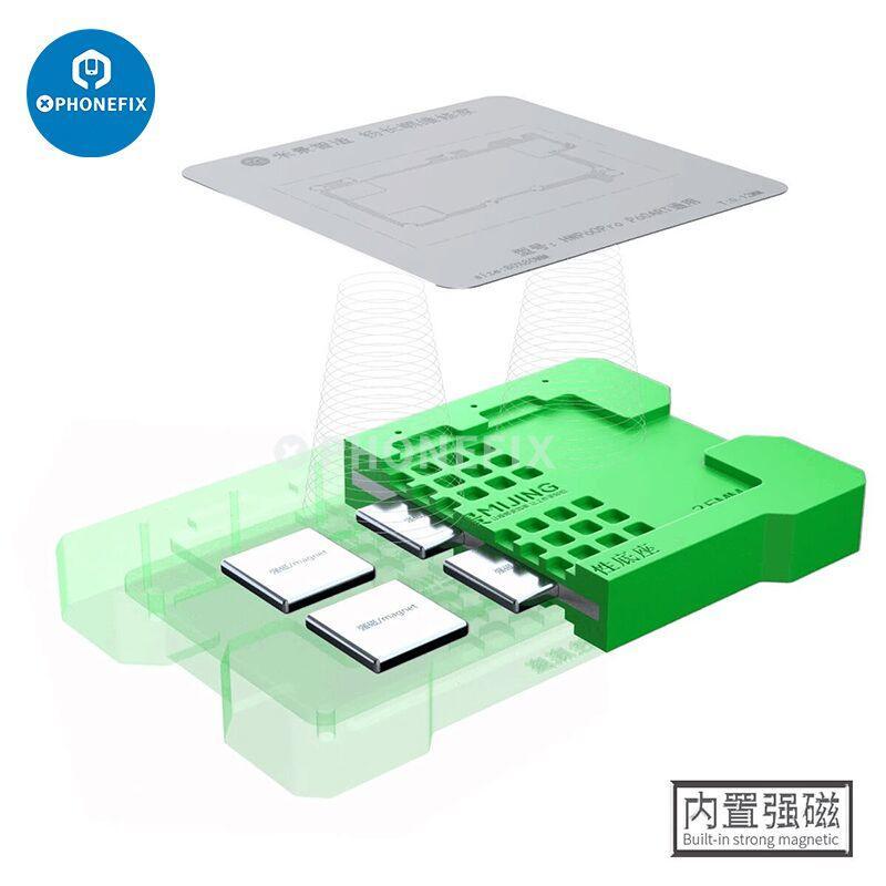MIJING M21 Universal Magnetic Base Phone Mid Frame Reballing Tool - Image 7