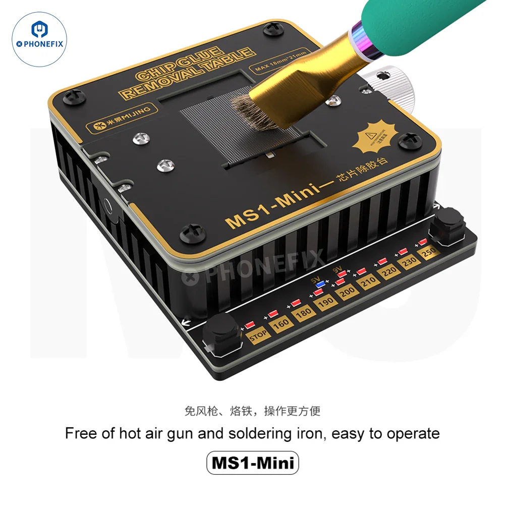 MIJING MS1-MINI Chip Glue Removal Table Heating Platform - Image 2