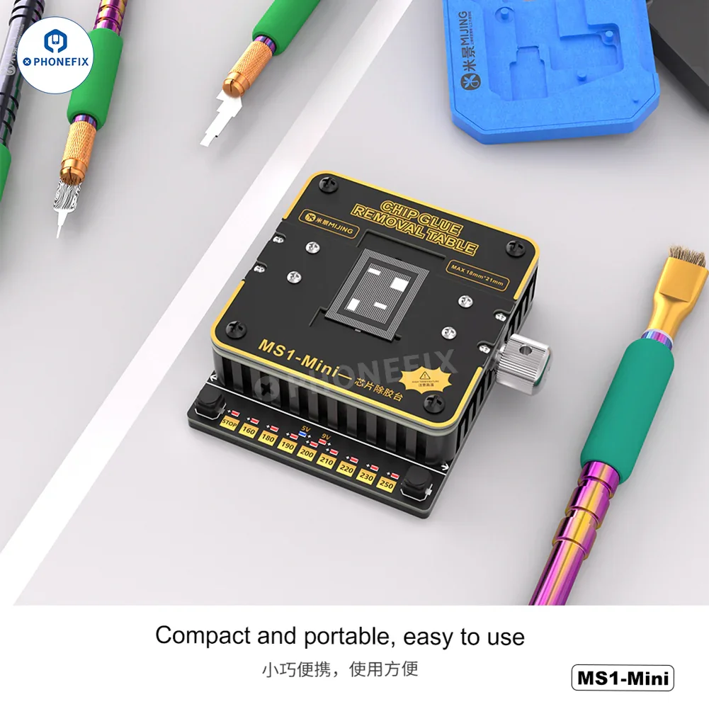 MIJING MS1-MINI Chip Glue Removal Table Heating Platform - Image 3