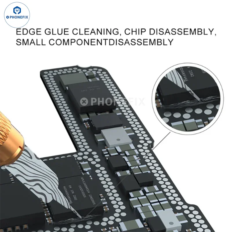 MiJing Non-Magnetic Forged Blade Screen Holder Glue Remover Knife - Image 2
