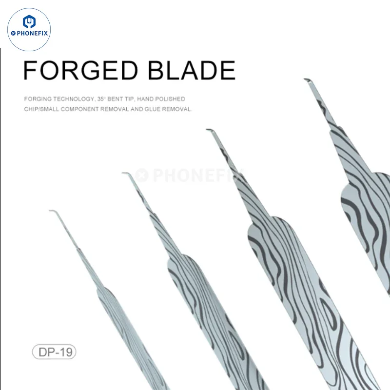MiJing Non-Magnetic Forged Blade Screen Holder Glue Remover Knife - Image 6