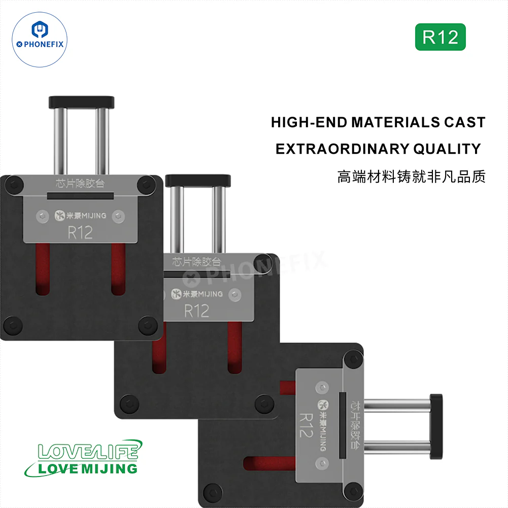 MIJING R11 R12 Degumming Fixture for BGA IC Soldering/Glue Removal - Image 4