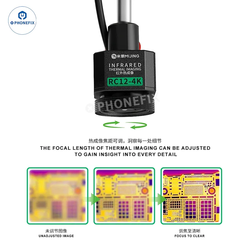 MIJING RC-12 4K Camera Infrared Thermal Imager - Image 4