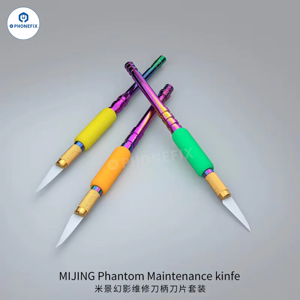 MIJING TC-10 Ceramic Knife Suit Carving Blade IC Glue Removal - Image 3