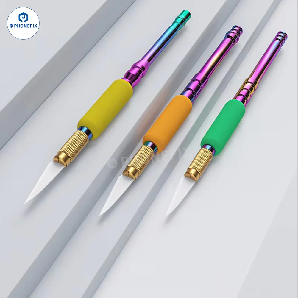 MIJING TC-10 Ceramic Knife Suit Carving Blade IC Glue Removal - Image 5