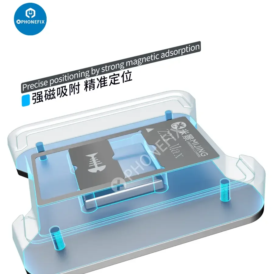 MIJING Z21 MAX CPU Reballing Stencil Station For iPhone Android - Image 13