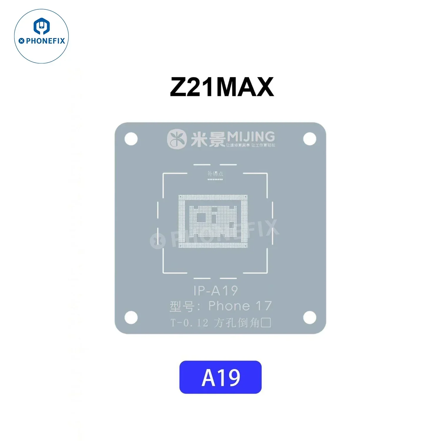 MIJING Z21 MAX CPU Reballing Stencil Station For iPhone Android - Image 6