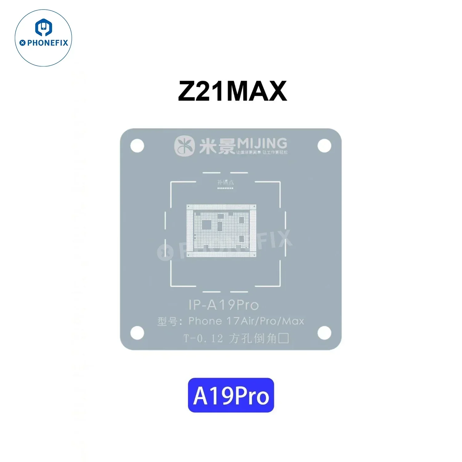 MIJING Z21 MAX CPU Reballing Stencil Station For iPhone Android - Image 7