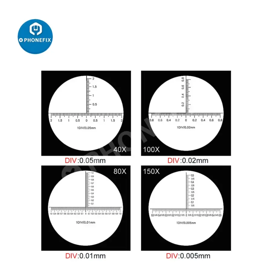 Mini Foldable LED Microscope Magnifier With Scale For Phone Repair - Image 6