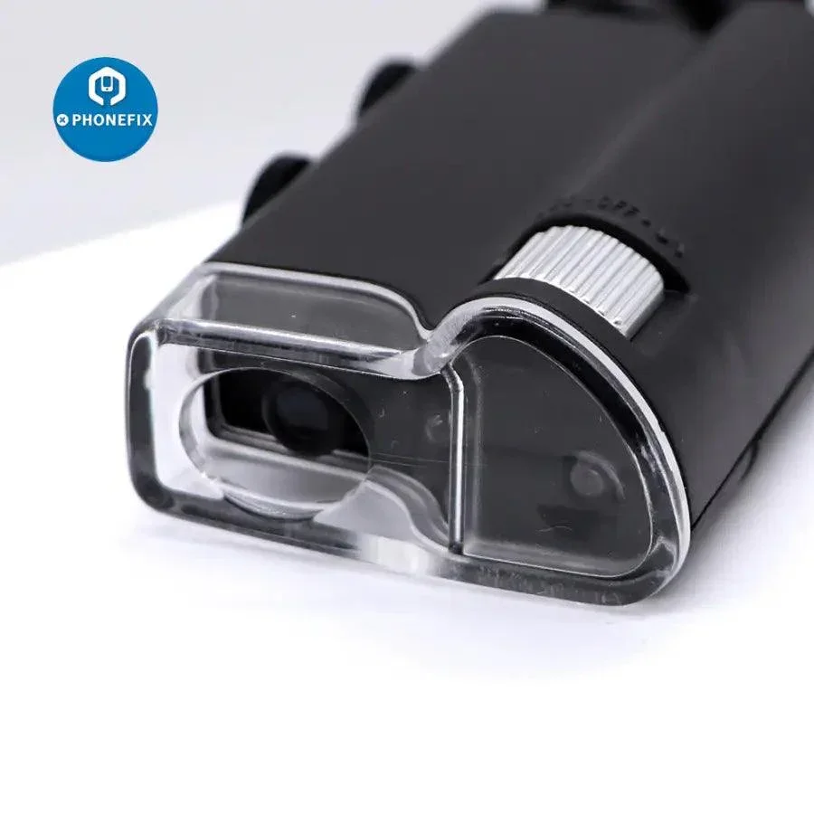 Mini Handheld 60X-240X Pocket Microscope Magnifer Loupe - Image 5