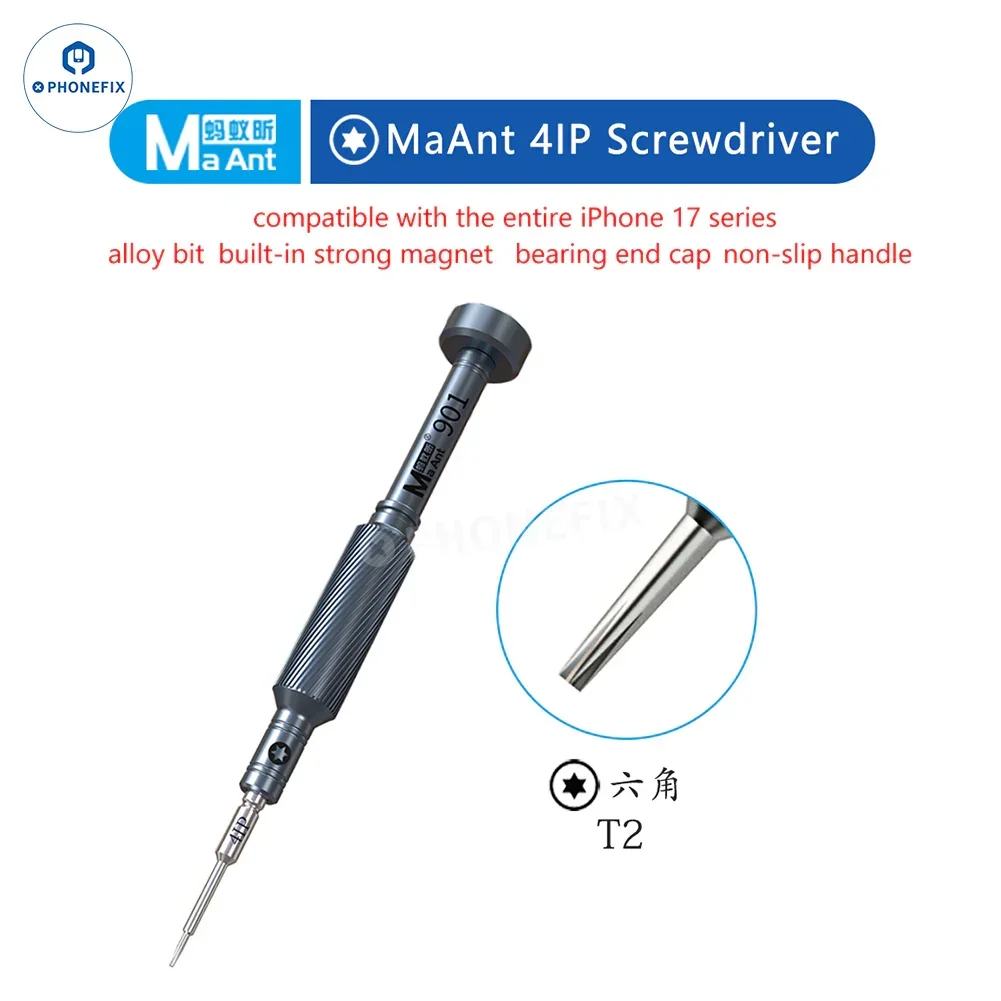 Mini Screwdriver for iPhone 17/Air/17 Pro Max Bottom Screw Removal - Image 4