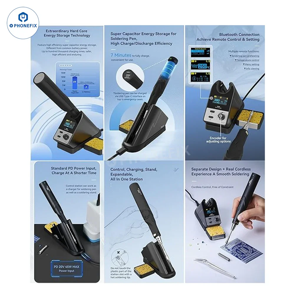 Miniware TS1C PD 45W Electric Soldering Station Lead-free - Image 2