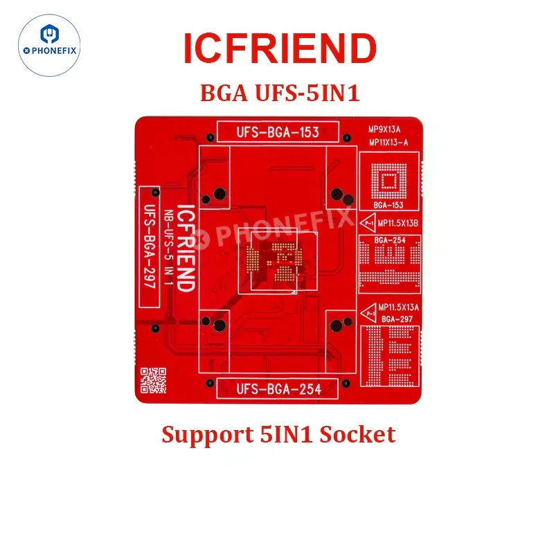 MiPi Plus Box UFS eMMC IC Programmer with BGA153/254/297 Socket - Image 10