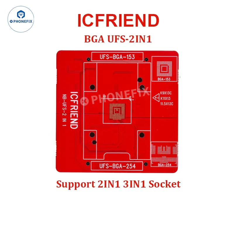 MiPi Plus Box UFS eMMC IC Programmer with BGA153/254/297 Socket - Image 9