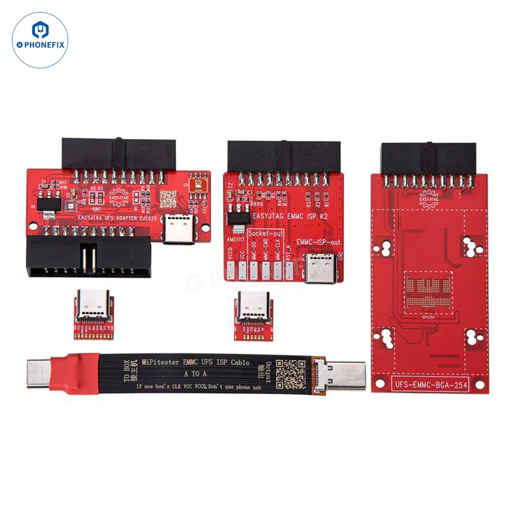 MIPI PRO Tester with UFS EMMC ISP Cable/Adapter BGA153/254/297 - Image 13