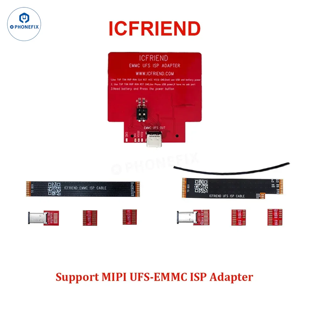 MIPI PRO Tester with UFS EMMC ISP Cable/Adapter BGA153/254/297 - Image 16