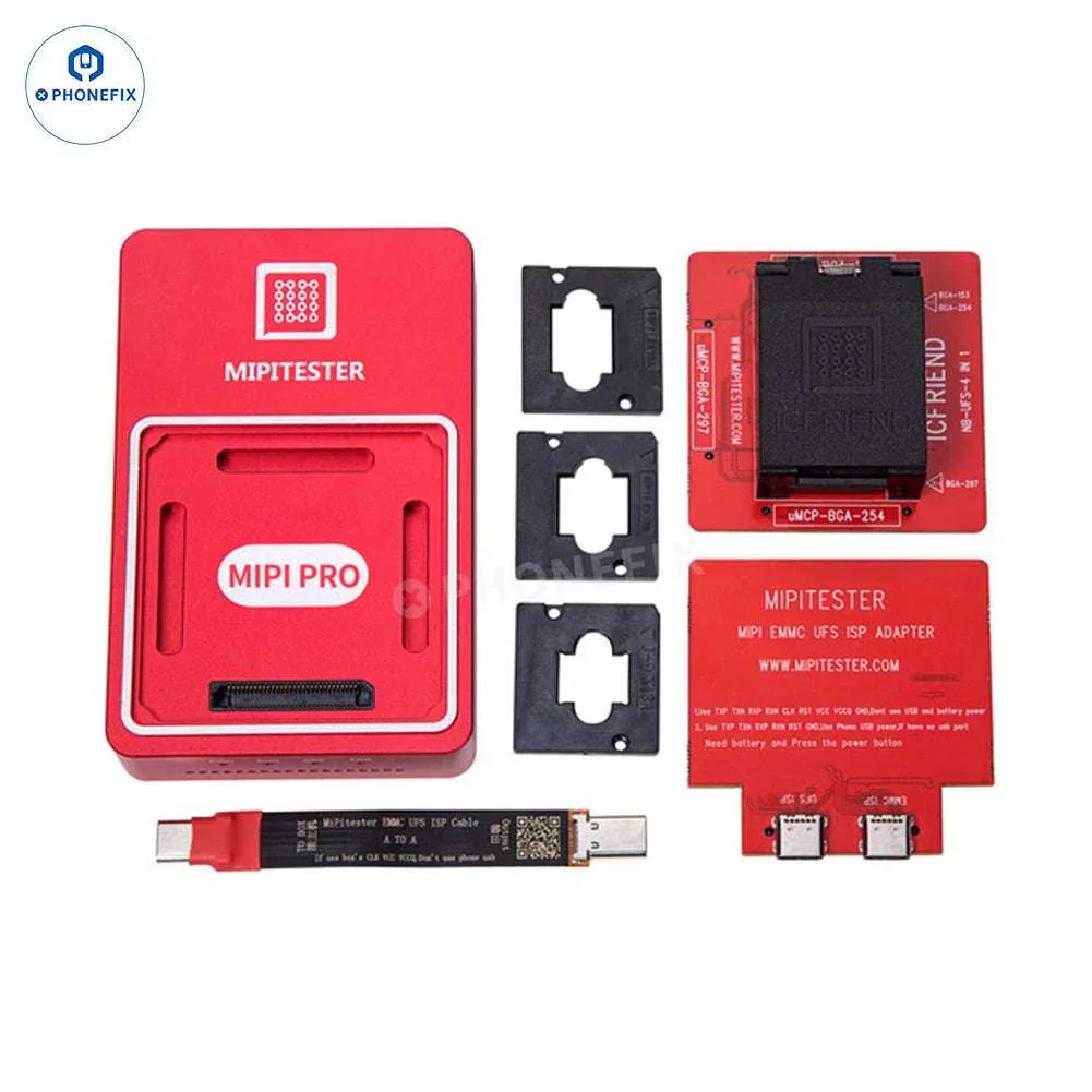 MIPI PRO Tester with UFS EMMC ISP Cable/Adapter BGA153/254/297 - Image 3
