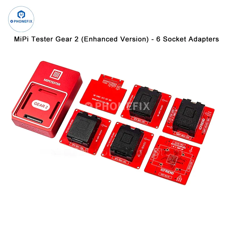 MiPiTester MINI Tester Box UFS153 UFS254 EMMC 13 IN 1 Adapter - Image 4