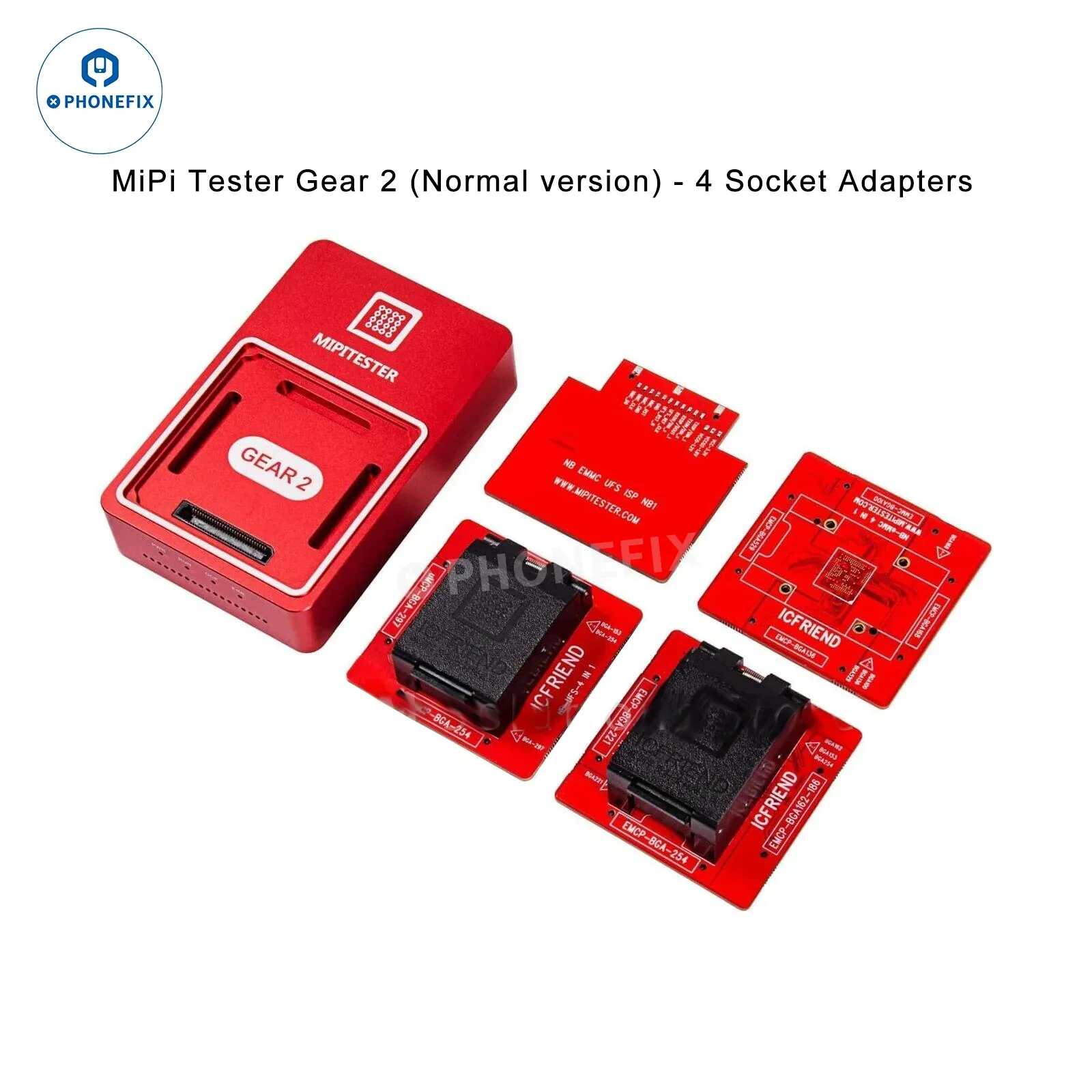 MiPiTester MINI Tester Box UFS153 UFS254 EMMC 13 IN 1 Adapter - Image 5