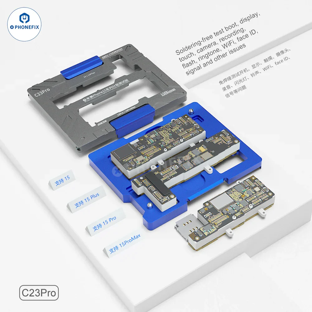 MJ C18 C20 C23 C24 Motherboard Test Fixture For iPhone X-16 Pro Max - Image 11